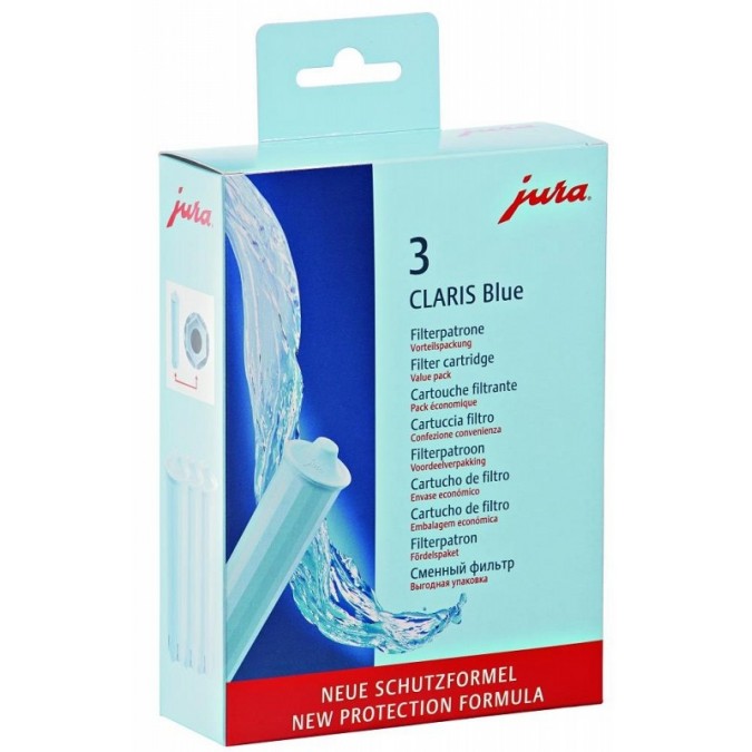 Filtr wody Jura Claris Blue 3szt.