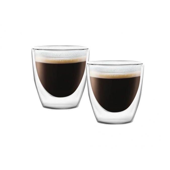 VIALLI DESIGN Komplet 2 szklanek o espresso 80ml AMO